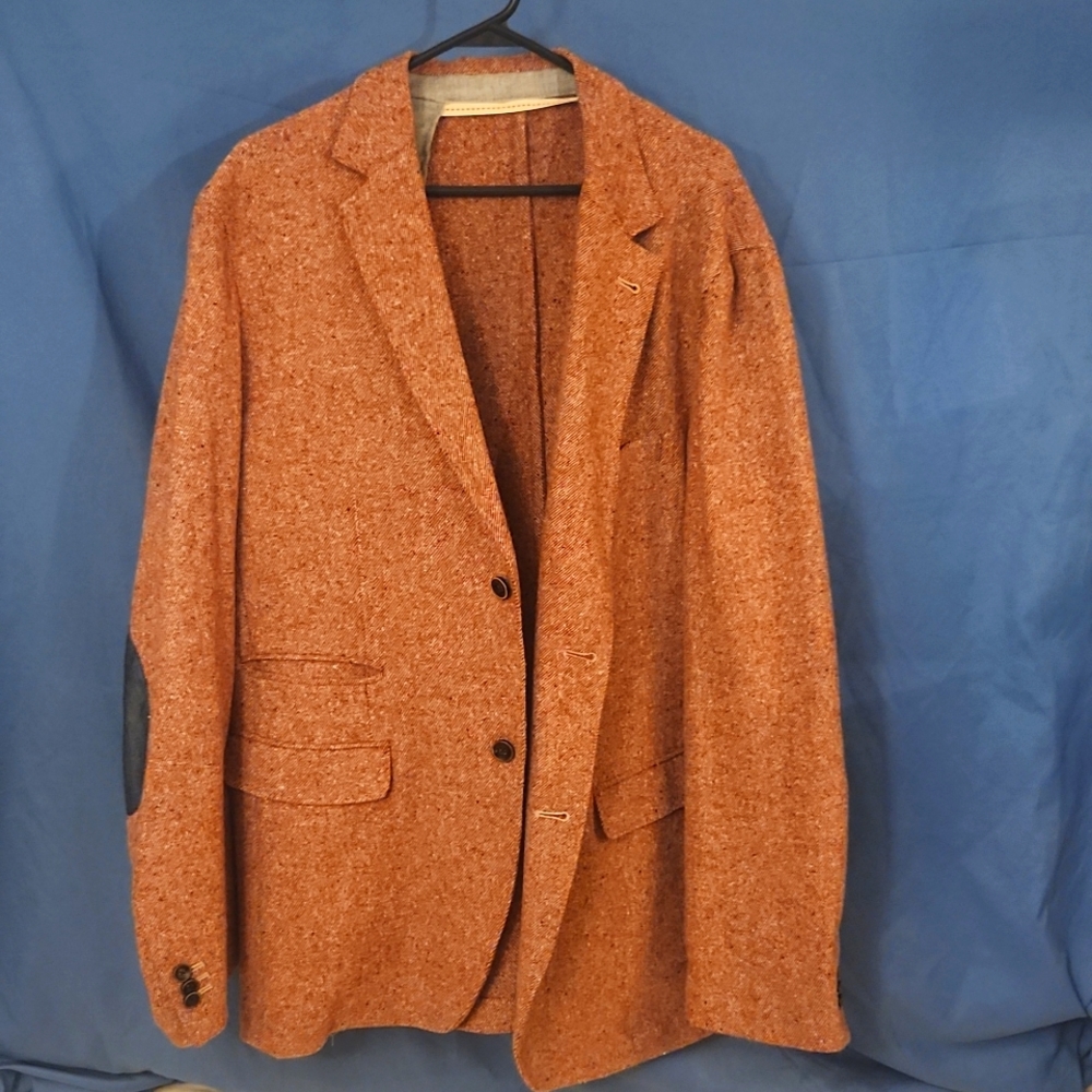 Scott James Red Twill Sports Coat